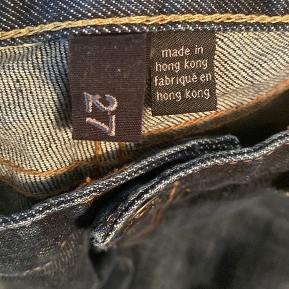 Club Monaco Dark Blue Boot Cut Jeans - Picture 4 of 9